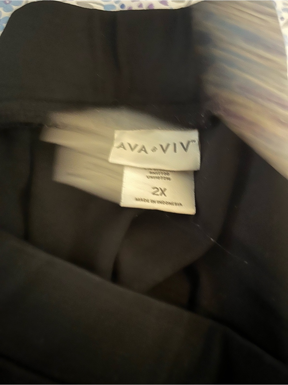Ava & Viv Black Women's Skirt